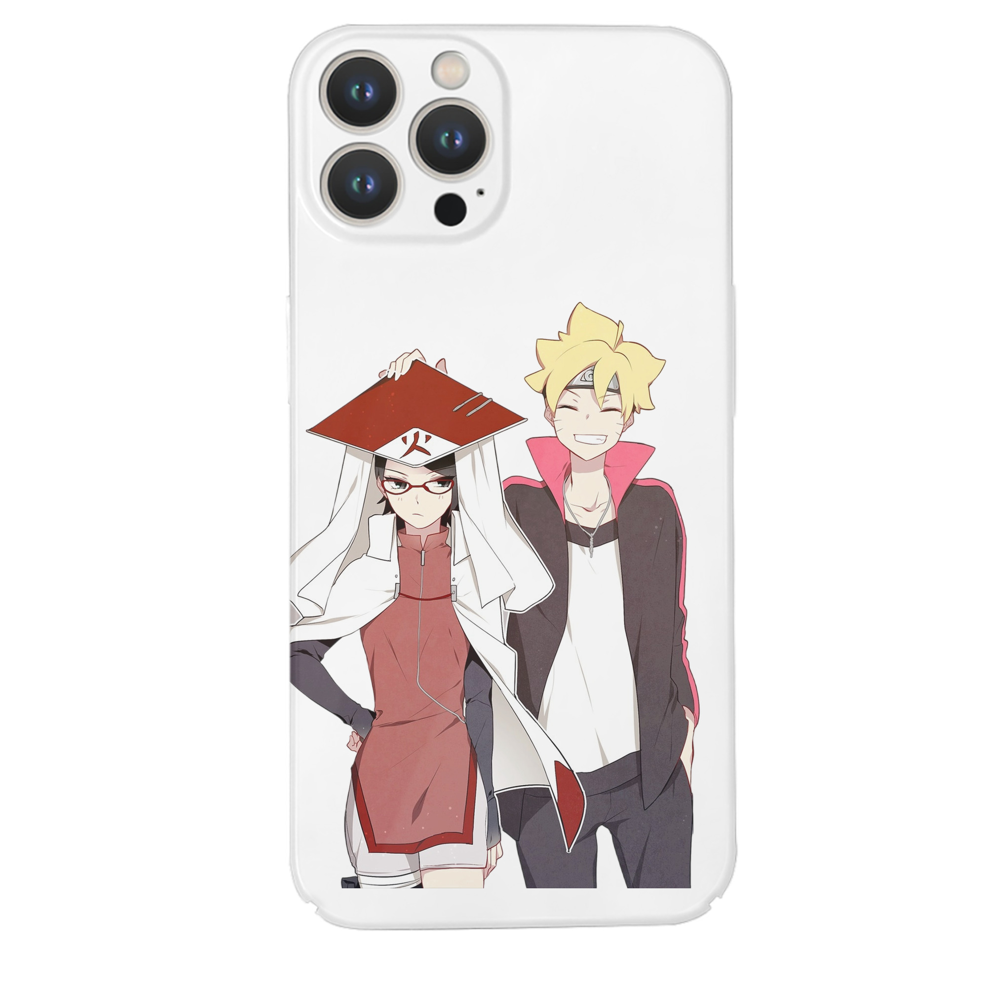 （画像用） NARUTO -ナルト- うちは サラダ Uchiha Sarada 【iPhone 14シリーズ対応】ハードケース